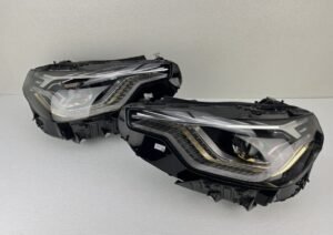 Complete 22-25 BMW 230I M240I M2 Right Left LED Gold Headlight Set Pair OEM