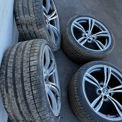 BMW F10 F12 M6 M5 Set Of 4 OEM Wheel Rim / Tires