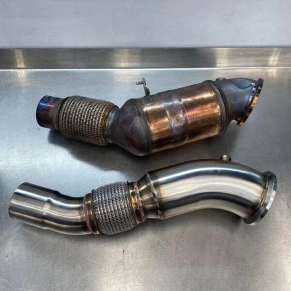 Mode design catted downpipe B48 120I 125I F20 220I 230I F22320I 330E 330I F30 G20 420I 430I F32 G22 630I 730I INC Xdrive - Image 2