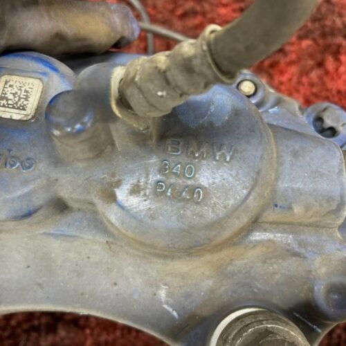 BMW F22 F30 F32 F36 front M-perfomance brembo brakes calipers blue set OEM 75K