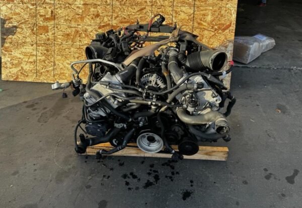 ENGINE MOTOR TWIN TURBO COMPLETE (FOR PARTS) BMW 4.4 F15 X6 X5 (2014-2018) OEM - Image 9
