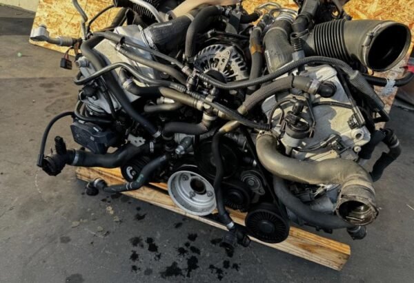 ENGINE MOTOR TWIN TURBO COMPLETE (FOR PARTS) BMW 4.4 F15 X6 X5 (2014-2018) OEM - Image 5