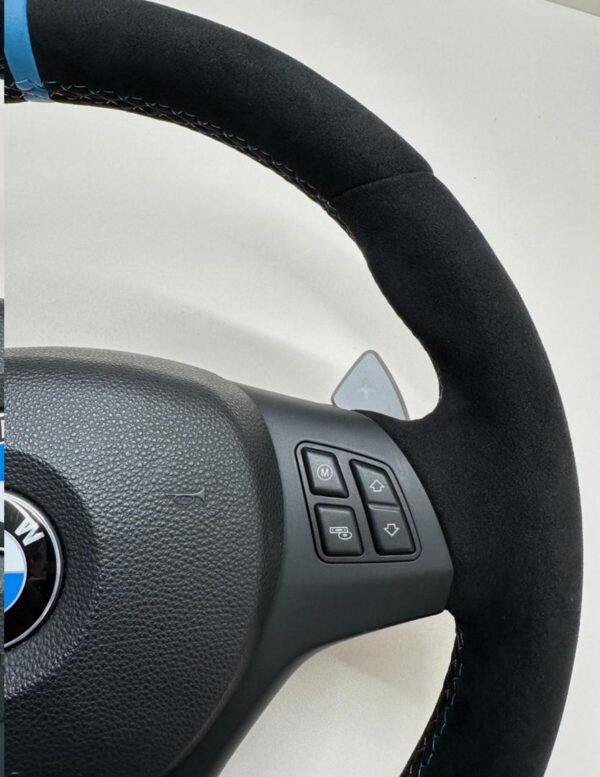OEM BMW M3 DCT Sport Steering Wheel E90 E92 E93 M3 3 Series DEFECTED SET - Image 9