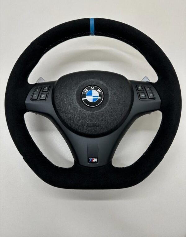 OEM BMW M3 DCT Sport Steering Wheel E90 E92 E93 M3 3 Series DEFECTED SET - Image 7