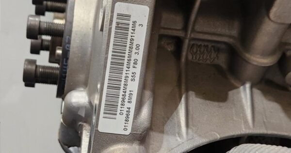18 BMW M5 F90 S63 4.4L AWD OEM TWIN TURBO ENGINE MOTOR LONGBLOCK 67K #1644 - Image 17